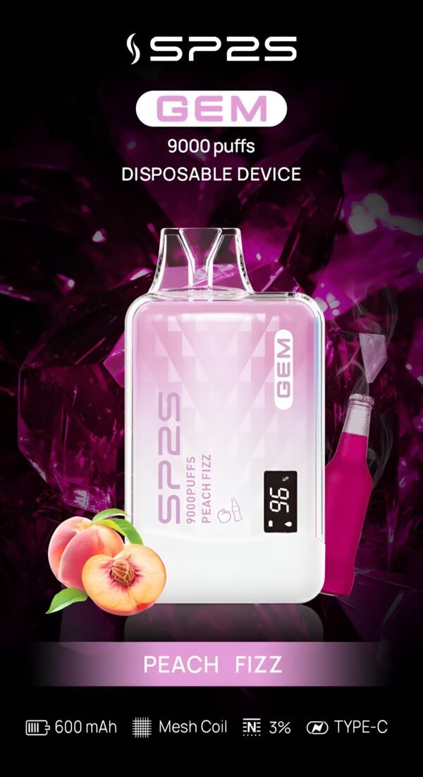 SP2 煙彈 SP2S GEM 9000 PUFFS 思博瑞抛棄式電子煙 711到付