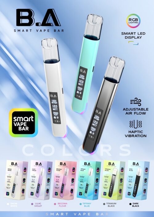 爆款 Ba主機 通用一代煙彈  液晶顯示屏 電量和口數顯示 711到付 台灣現貨